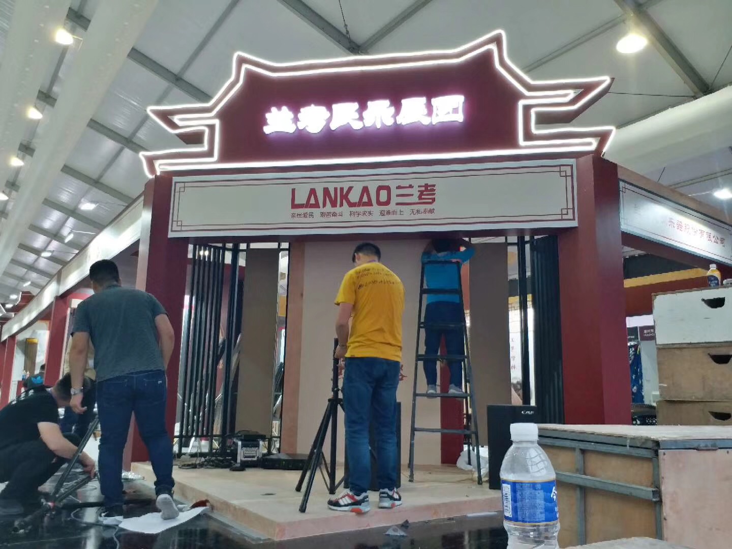 蘭考民樂展臺——樂器展展位搭建