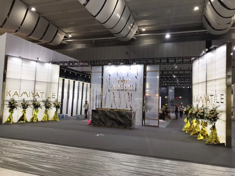 卡米亞—陶瓷展展臺(tái)特裝