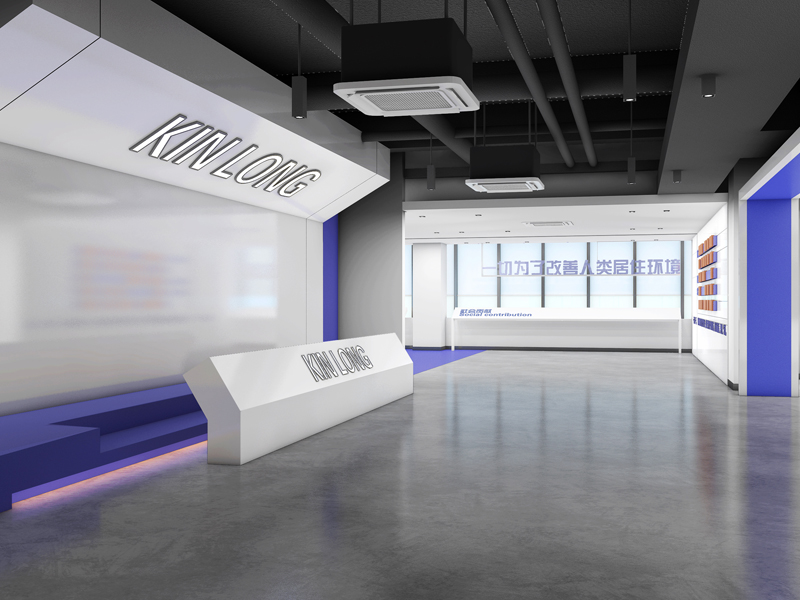 堅(jiān)朗—建材門(mén)窗辦公室展廳設(shè)計(jì)