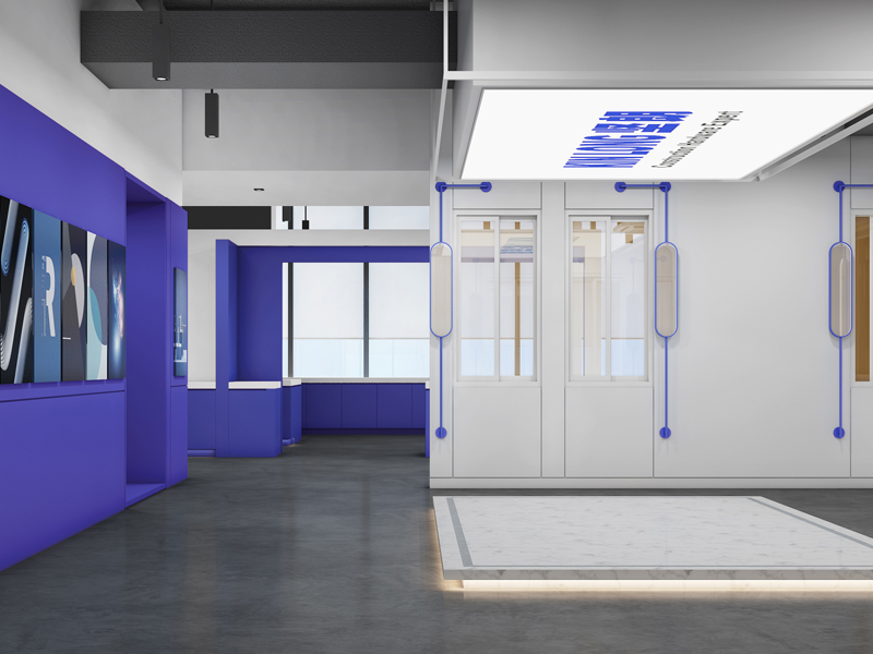 堅(jiān)朗—建材門(mén)窗辦公室展廳設(shè)計(jì)