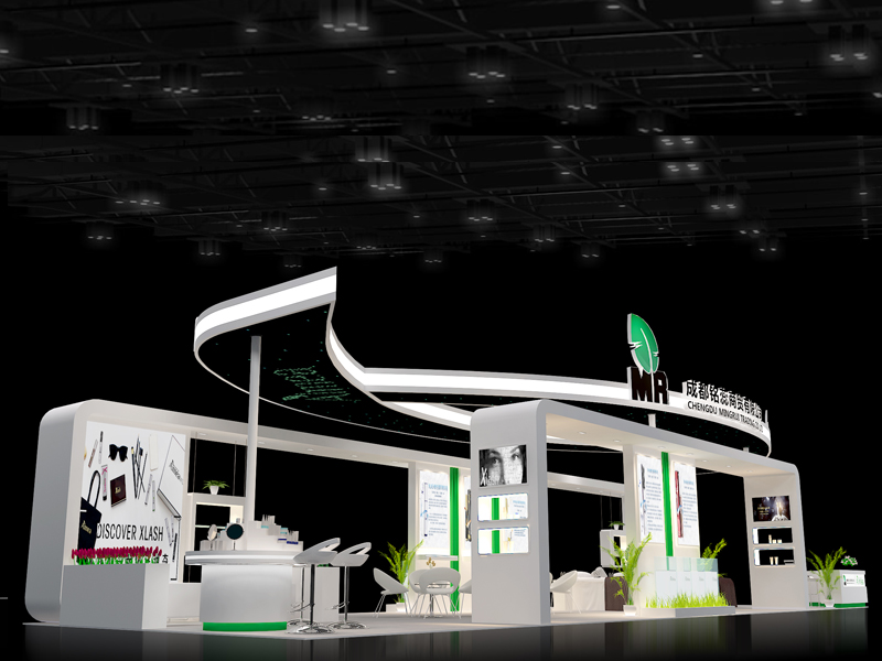 銘蕊商貿——美博會設計搭建