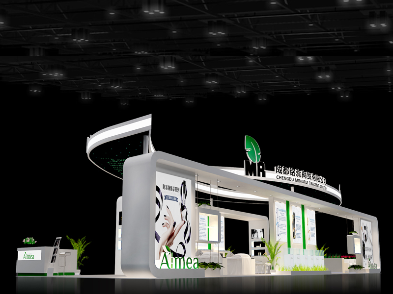 銘蕊商貿——美博會設計搭建