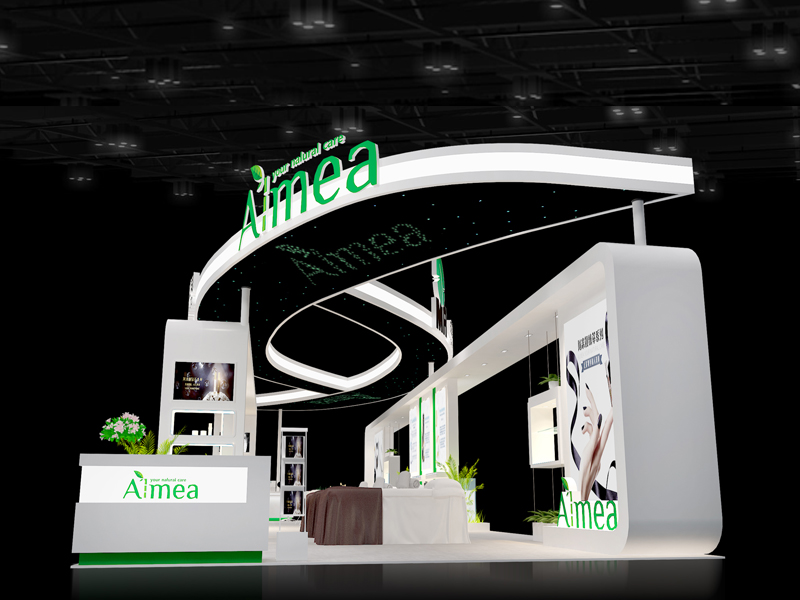 銘蕊商貿——美博會設計搭建