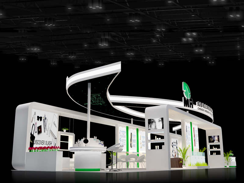 銘蕊商貿——美博會設計搭建