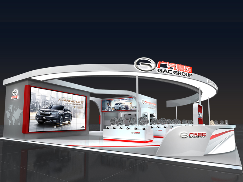 廣汽集團(tuán)——汽車(chē)展設(shè)計(jì)搭建